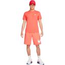 Nike Men's Sportswear Club Tee (Magic Ember/White, Size XL)