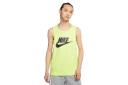 Nike Men's Sportswear Icon Futura Tank (Lt Lemon Twist/Black, Size L)