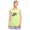 Nike Men's Sportswear Icon Futura Tank (Lt Lemon Twist/Black, Size S)