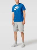 Nike Men's Sportswear Icon Futura Tee (Dark Marina Blue/White) 2XL