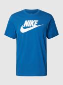 Nike Men's Sportswear Icon Futura Tee (Dark Marina Blue/White) 2XL