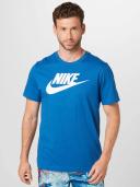 Nike Men's Sportswear Icon Futura Tee (Dark Marina Blue/White) 2XL
