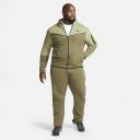 Nike Men's Sportswear Tech Fleece Hoodie, Alligator Olive Black / 4XL