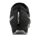 Nike Men's Zoom Mercurial Vapor 15 Elite FG Black/Volt, 10.5