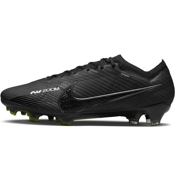 Nike Men's Zoom Mercurial Vapor 15 Elite FG Black/Volt, 10.5