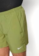 Nike Mens Challenger Dri-FIT Brief-Lined Running Shorts Green XL