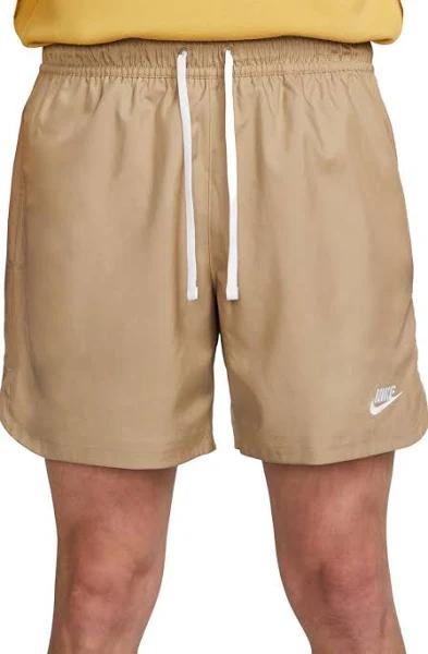 Nike Mens Club Woven Lined Flow Shorts Beige 3XL