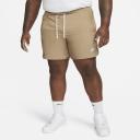 Nike Mens Club Woven Lined Flow Shorts Beige M