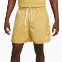 Nike Mens Club Woven Lined Flow Shorts Yellow 3XL