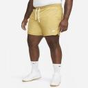 Nike Mens Club Woven Lined Flow Shorts Yellow 3XL