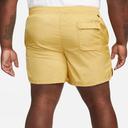 Nike Mens Club Woven Lined Flow Shorts Yellow 3XL