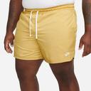 Nike Mens Club Woven Lined Flow Shorts Yellow XXL