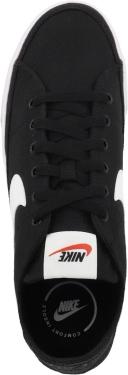 Nike Mens Court Legacy Canvas, 11 / Black