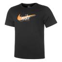 Nike Mens Dri-FIT Heritage Running Tee Black L