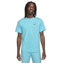 Nike Mens Dri-FIT Hyverse Fitness Tee Blue M