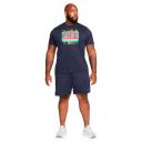 Nike Mens Dri-FIT Knit Training Shorts Navy M