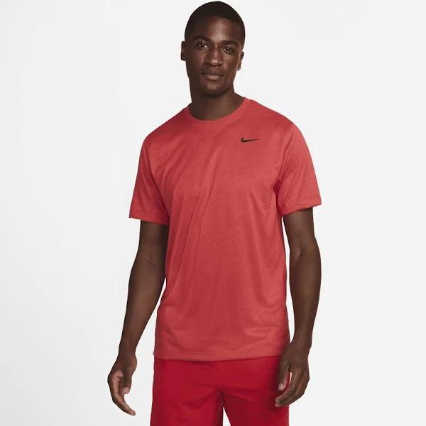 Nike Mens Dri-FIT Legend Fitness Tee Red XS