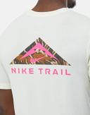 Nike Mens Dri-FIT Trail Running Tee Beige M
