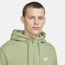 Nike Mens Sportswear Club Fleece Full-Zip Hoodie Green L