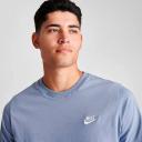 Nike Mens Sportswear Club Tee Blue 3XL