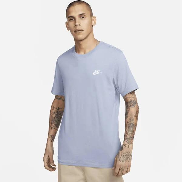 Nike Mens Sportswear Club Tee Blue 4XL