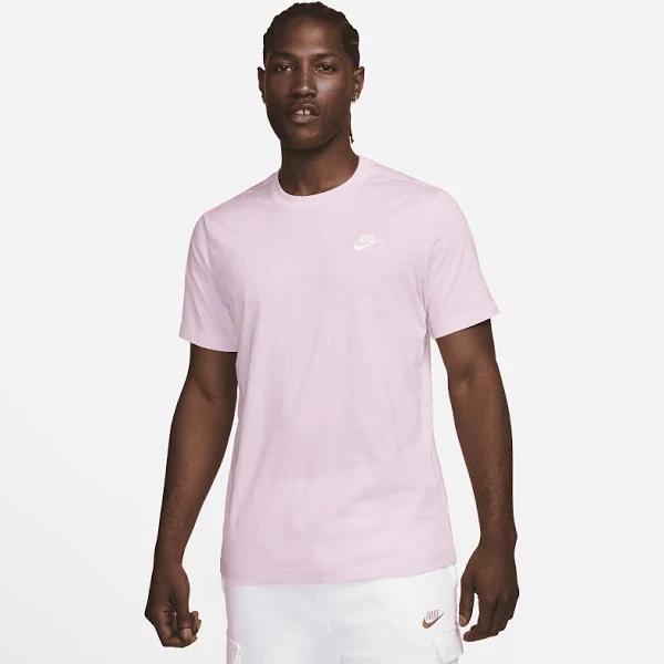 Nike Mens Sportswear Club Tee Pink XS