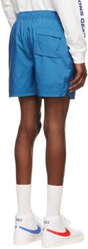 Nike Mens Sportswear Woven Flow Shorts Blue L