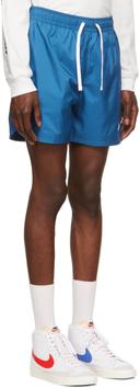 Nike Mens Sportswear Woven Flow Shorts Blue L