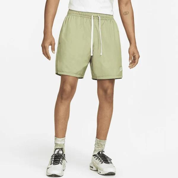 Nike Mens Sportswear Woven Flow Shorts Green 3XL