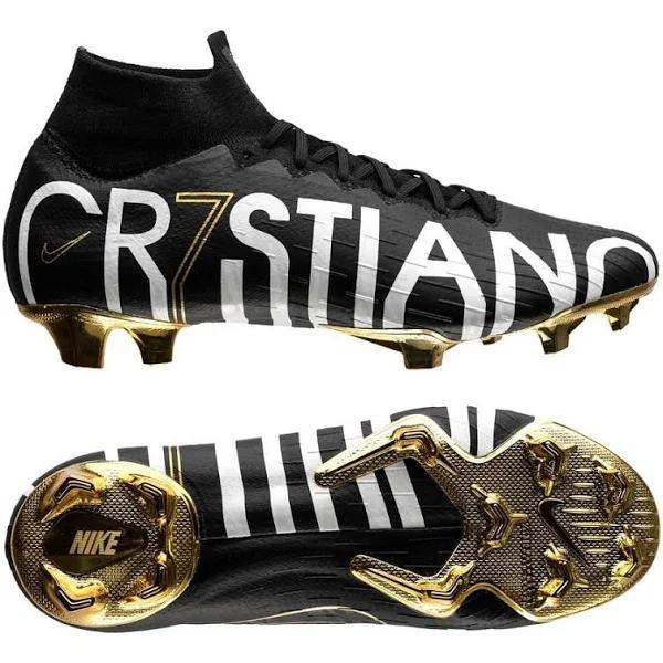 Nike Mercurial Superfly 6 Elite CR7 FG Cristiano Ronaldo Black Gold