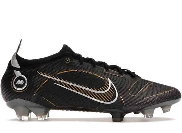 Nike Mercurial Vapor 14 Elite FG Black Metallic Silver Cave Stone Metallic Gold