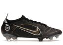 Nike Mercurial Vapor 14 Elite FG Black Metallic Silver Cave Stone Metallic Gold