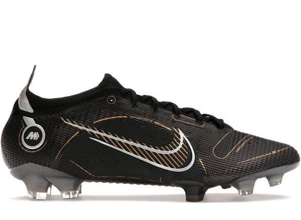 Nike Mercurial Vapor 14 Elite FG Black Metallic Silver Cave Stone Metallic Gold