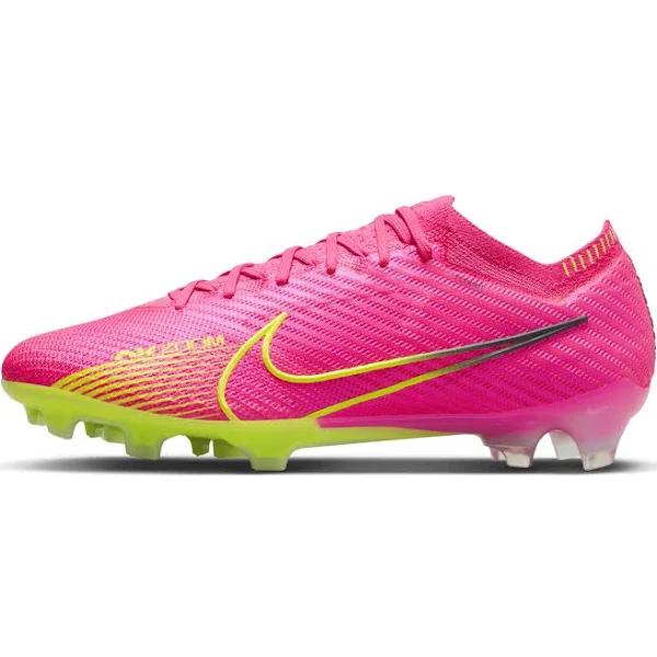 Nike Mercurial Zoom Vapor 15 Elite FG Pink/Volt Footwear Size M 12.5 /