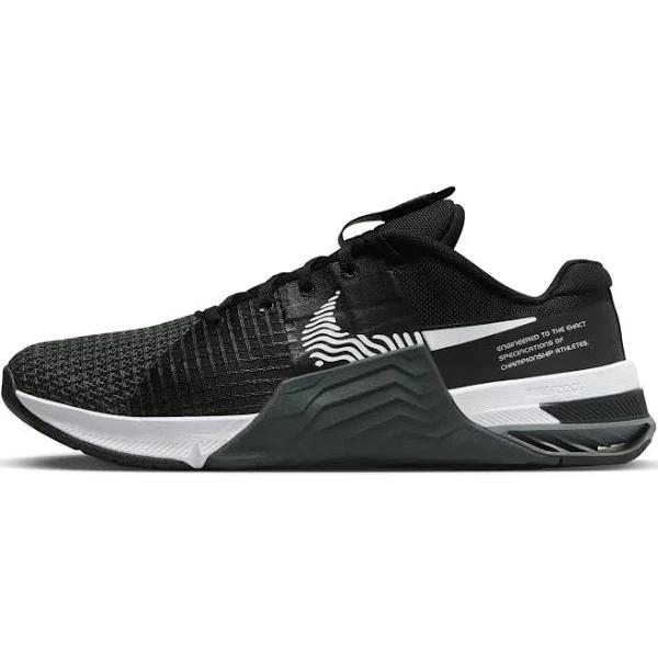 Nike Metcon 8 Mens Training Shoes Black/White US 14