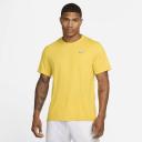 Nike Miler Men's Dri-FIT UV Short-Sleeve Running Top - Yellow - 50% Recycled Polyester