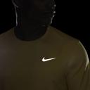 Nike Miler Men's Dri-FIT UV Short-Sleeve Running Top - Yellow - 50% Recycled Polyester