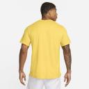 Nike Miler Men's Dri-FIT UV Short-Sleeve Running Top - Yellow - 50% Recycled Polyester