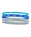 Nike Mixed Width Headbands 3 Pack - Gym Red/White/Game Royal
