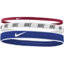 Nike Mixed Width Headbands 3 Pack - Gym Red/White/Game Royal