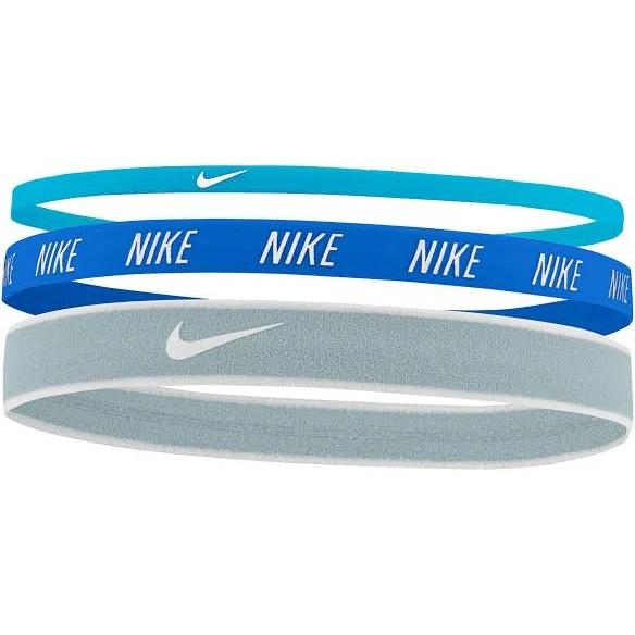 Nike Mixed Width Headbands 3 Pack - Gym Red/White/Game Royal