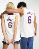 Nike NBA La Lakers Swingman James #6 Jersey - White