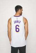 Nike NBA La Lakers Swingman James #6 Jersey - White