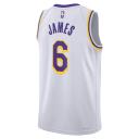 Nike NBA La Lakers Swingman James #6 Jersey - White