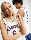 Nike NBA La Lakers Swingman James #6 Jersey - White