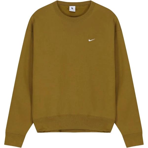 Nike NRG Solo Swoosh Fleece Crew Desert/Moss White