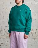 Nike NRG Solo Swoosh Fleece Crew Mystic Green/White