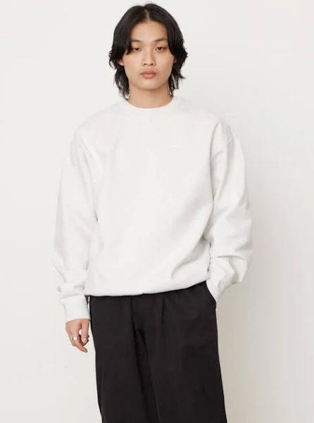 Nike | NRG Solo Swoosh Fleece Crewneck Birch Heather/White / S