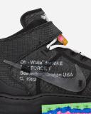 Nike off-white x Air Force 1 Mid 'Black' Sneakers | Men's Size 7