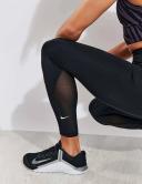 Nike One 7/8 Leggings - Black/White - L
